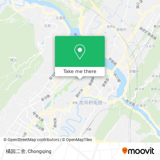 橘园二舍 map