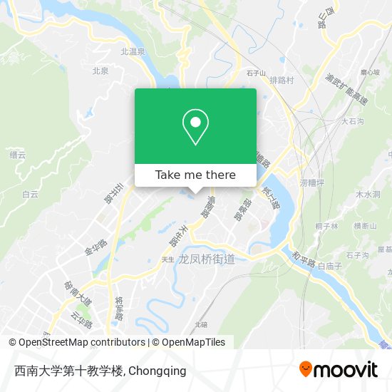 西南大学第十教学楼 map