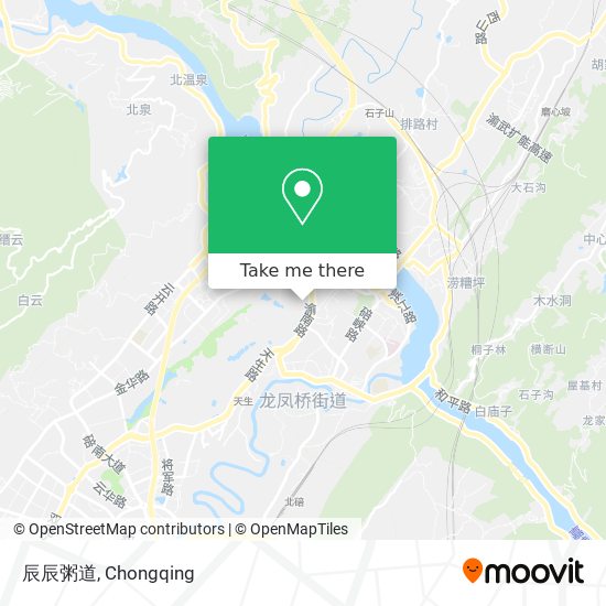 辰辰粥道 map