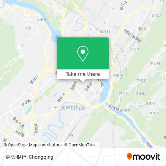建设银行 map