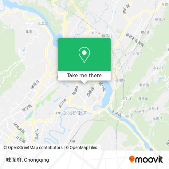 味面鲜 map