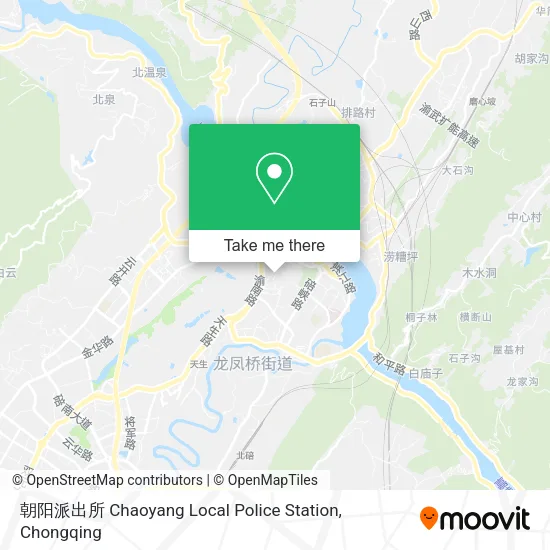 朝阳派出所 Chaoyang Local Police Station map