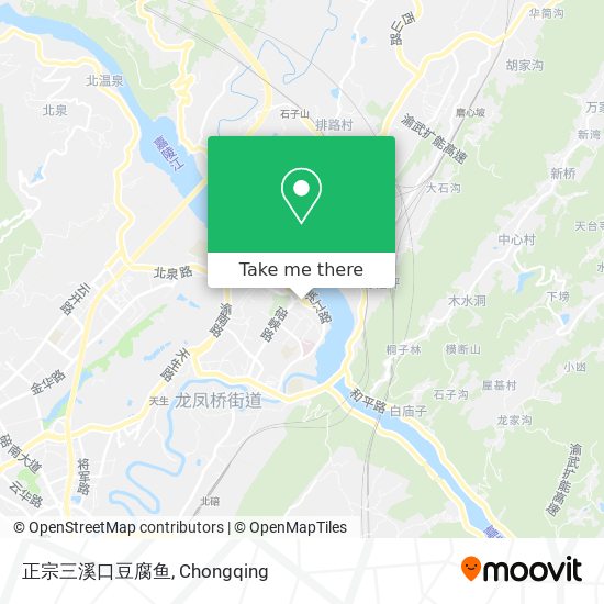 正宗三溪口豆腐鱼 map
