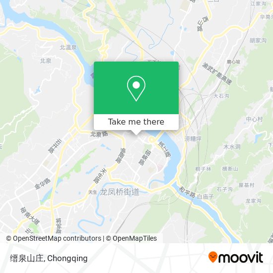 缙泉山庄 map