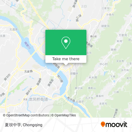 夏坝中学 map