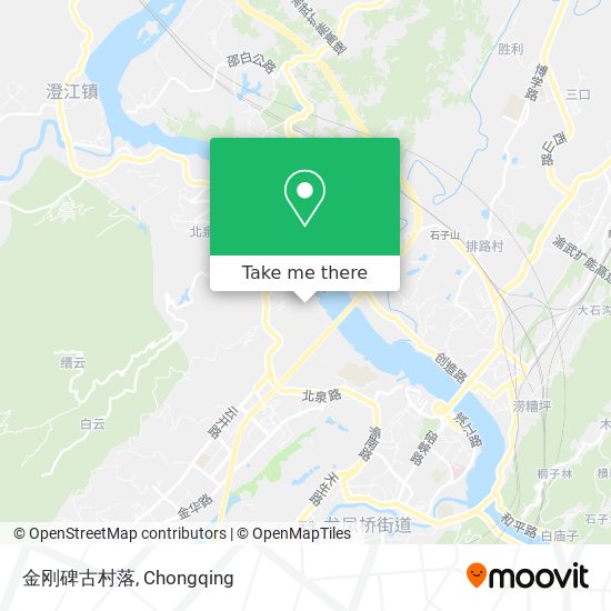 金刚碑古村落 map