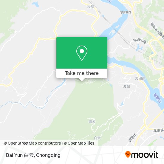 Bai Yun 白云 map