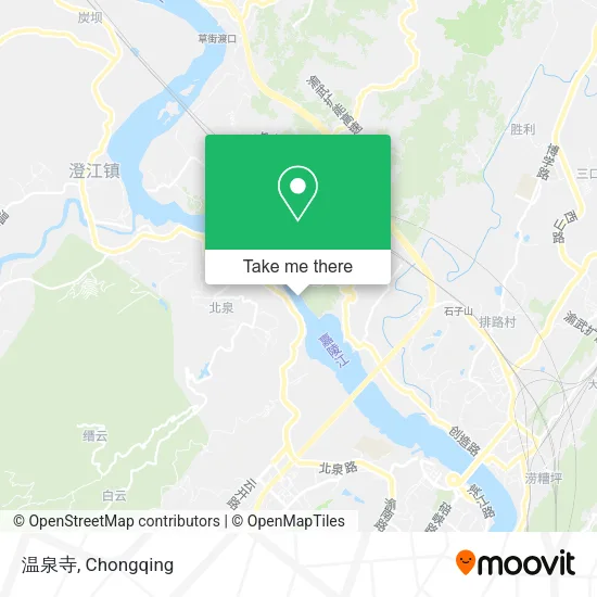 温泉寺 map