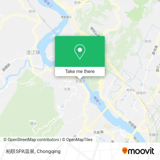 柏联SPA温泉 map