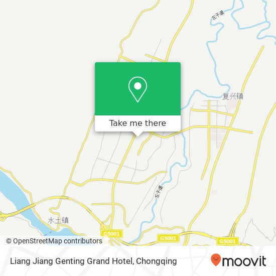 Liang Jiang Genting Grand Hotel map