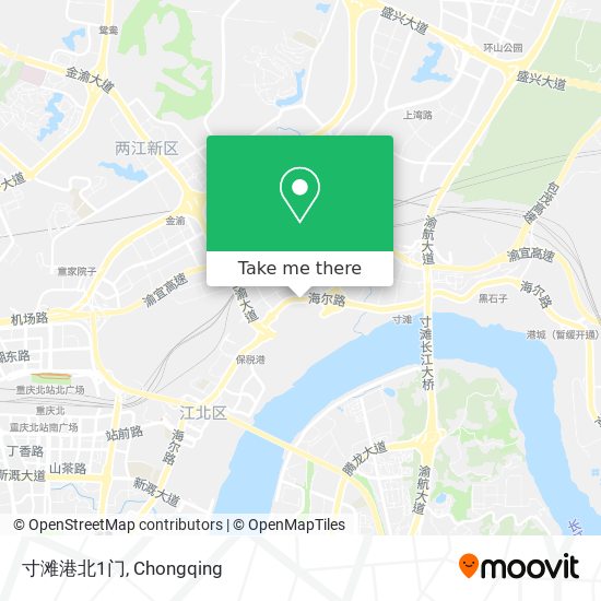 寸滩港北1门 map