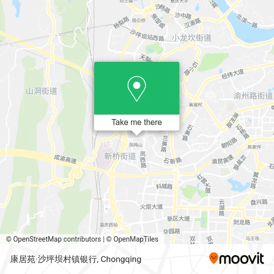 康居苑·沙坪坝村镇银行 map
