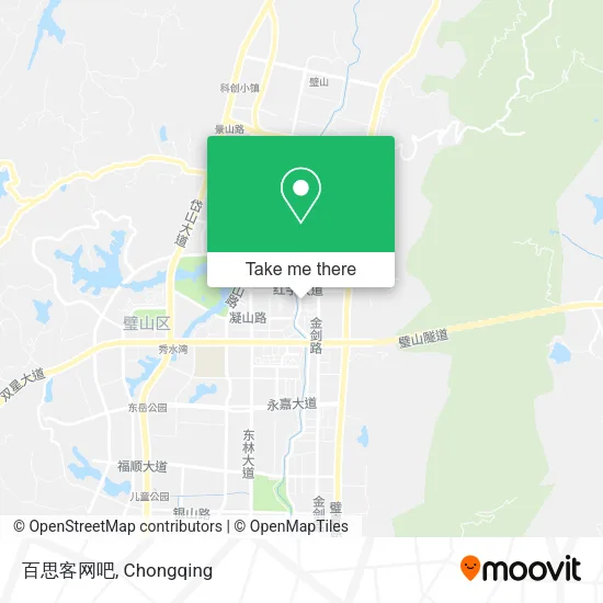 百思客网吧 map