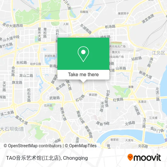 TAO音乐艺术馆(江北店) map