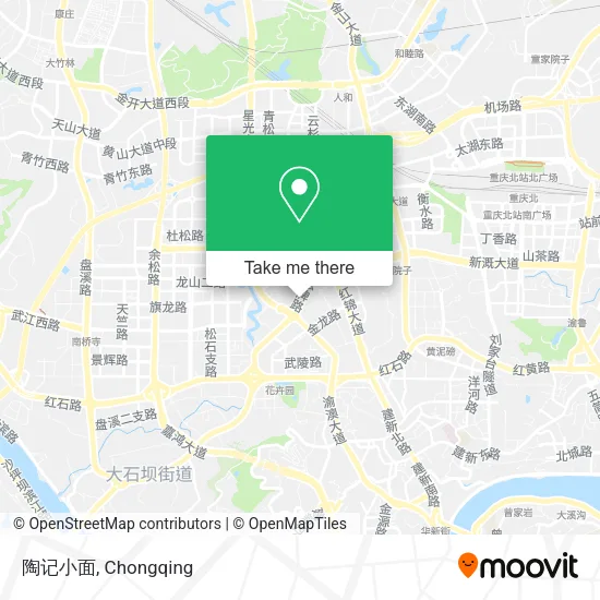 陶记小面 map