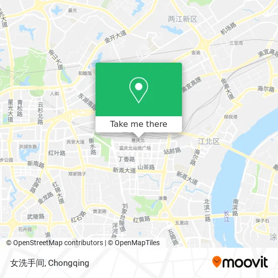 女洗手间 map