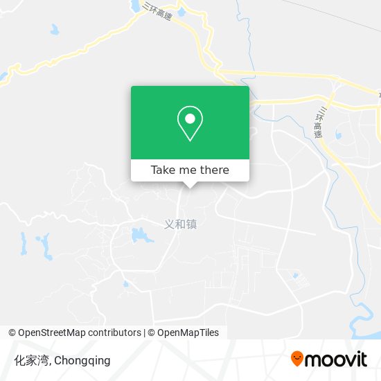 化家湾 map