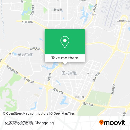 化家湾农贸市场 map