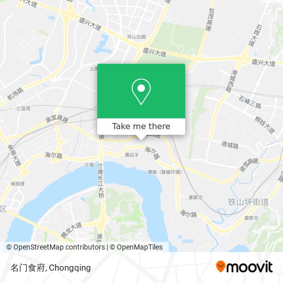 名门食府 map