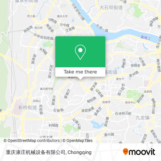 重庆康庄机械设备有限公司 map