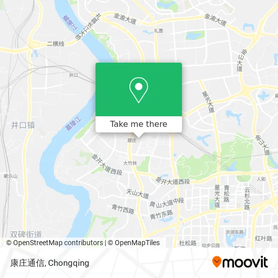 康庄通信 map