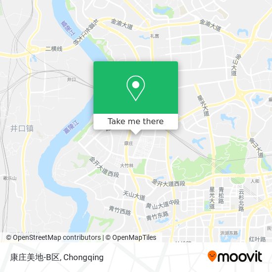 康庄美地-B区 map