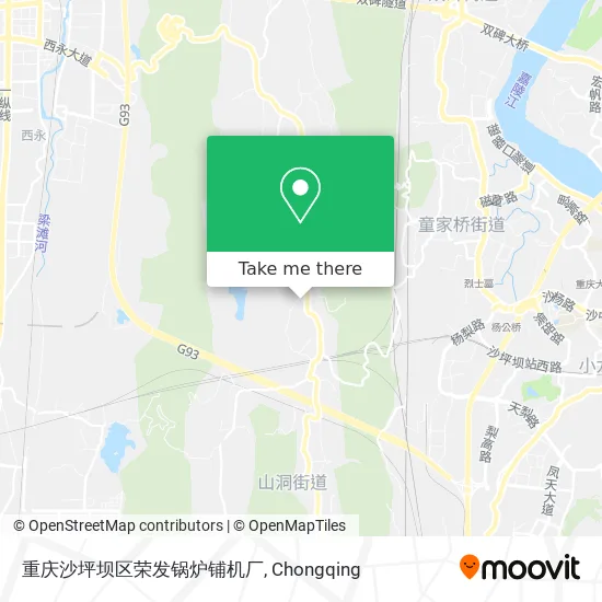 重庆沙坪坝区荣发锅炉铺机厂 map