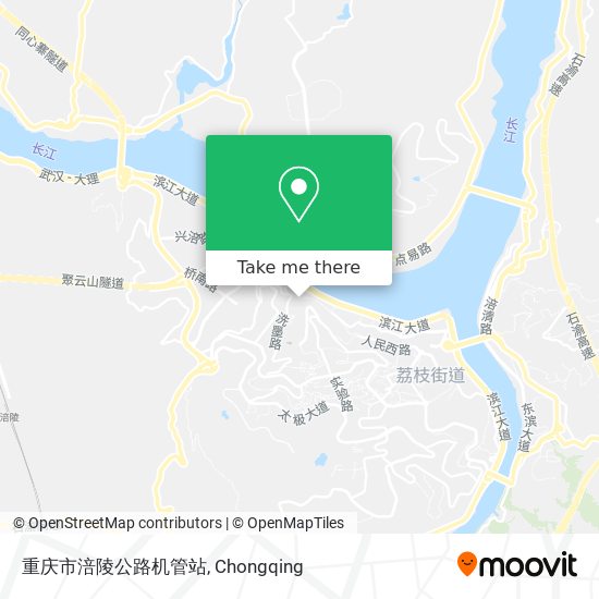 重庆市涪陵公路机管站 map