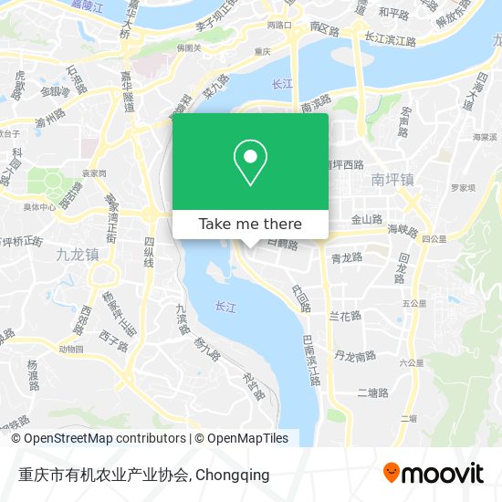 重庆市有机农业产业协会 map