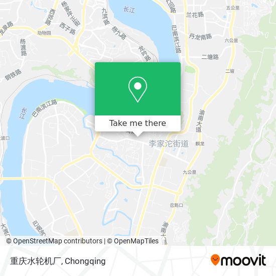 重庆水轮机厂 map