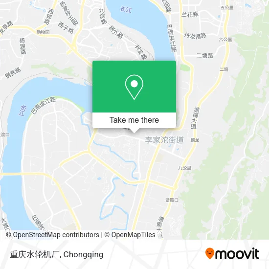 重庆水轮机厂 map