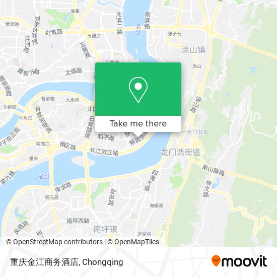 重庆金江商务酒店 map