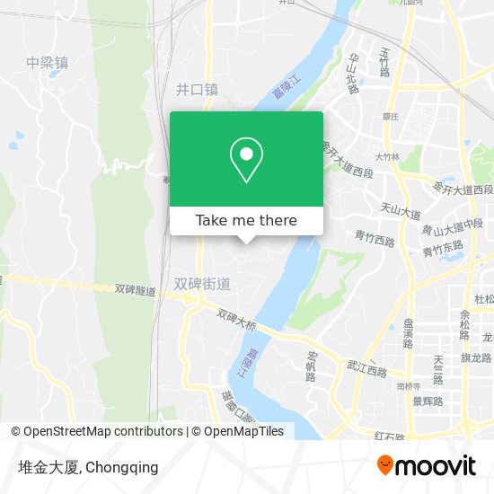 堆金大厦 map