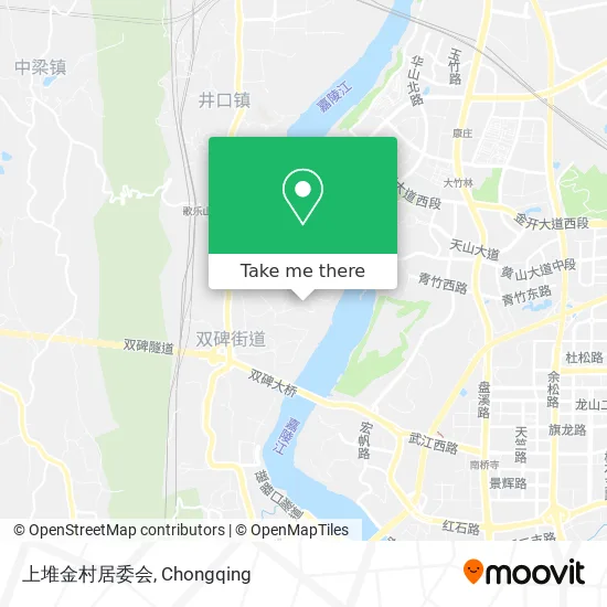 上堆金村居委会 map