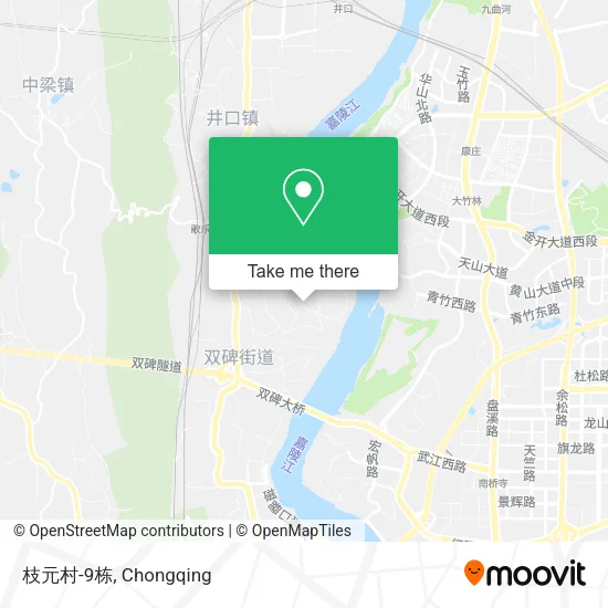 枝元村-9栋 map