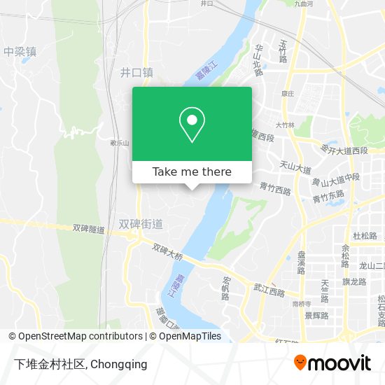下堆金村社区 map