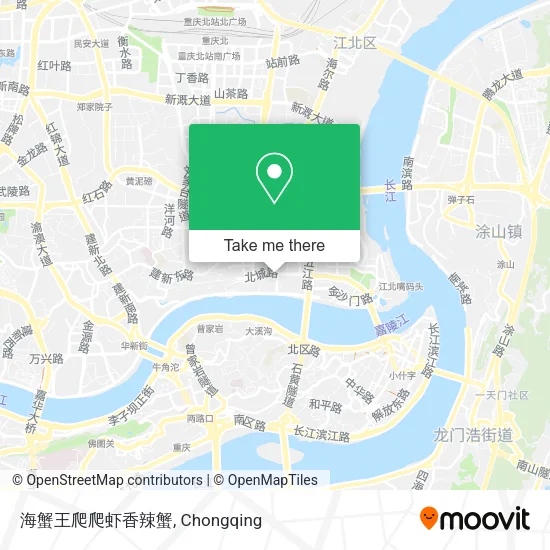 海蟹王爬爬虾香辣蟹 map