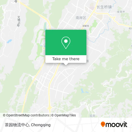 茶园物流中心 map