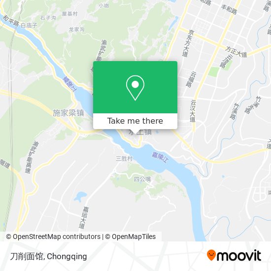 刀削面馆 map