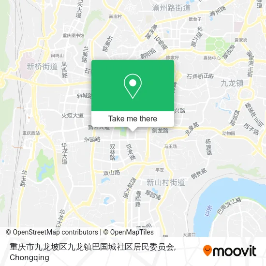 重庆市九龙坡区九龙镇巴国城社区居民委员会 map