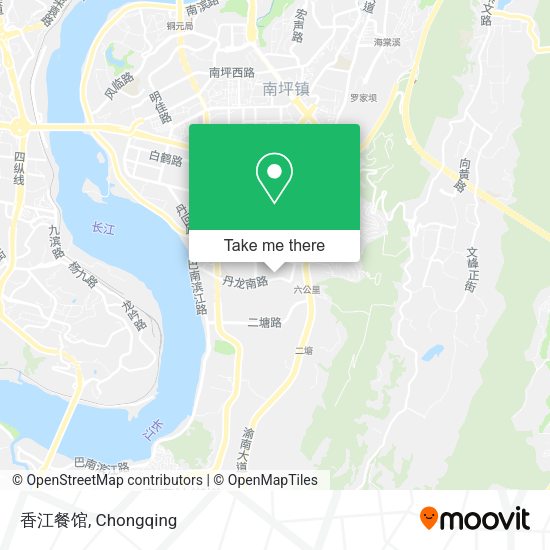 香江餐馆 map