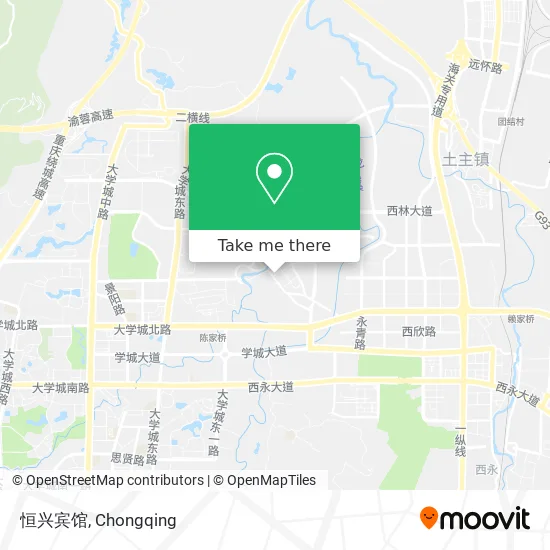 恒兴宾馆 map
