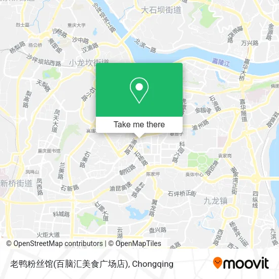 老鸭粉丝馆(百脑汇美食广场店) map