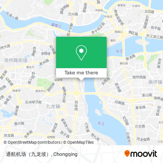 通航机场（九龙坡） map