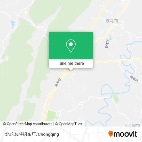 北碚名盛织布厂 map