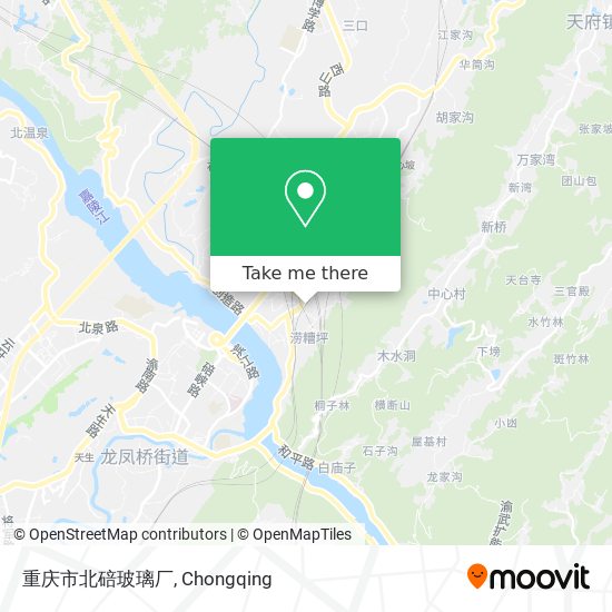 重庆市北碚玻璃厂 map