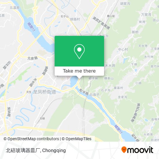北碚玻璃器皿厂 map