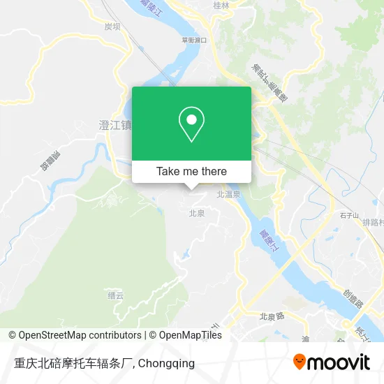 重庆北碚摩托车辐条厂 map