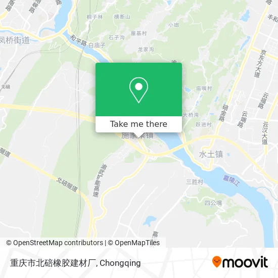重庆市北碚橡胶建材厂 map