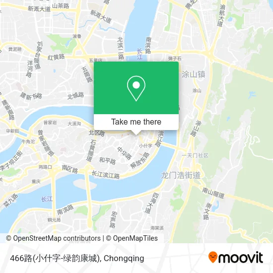 466路(小什字-绿韵康城) map